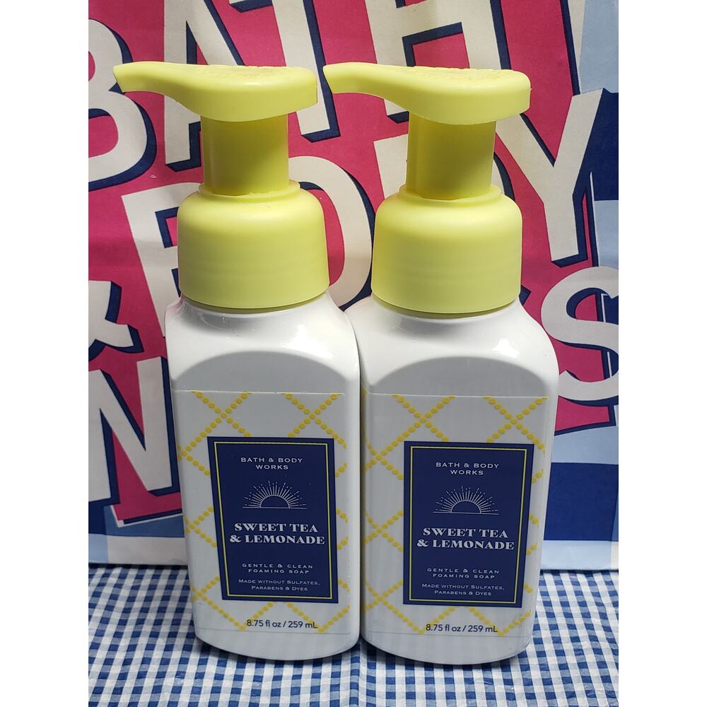 BBW Sweet Tea & Lemonade Gentle & Clean Foaming Hand Soap 2 Pack